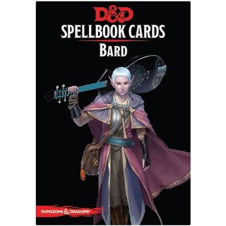 D&D Spellbook Cards - Bard (128 Cards) - EN