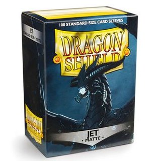 Dragon Shield Matte - Jet (100 ct. in box)