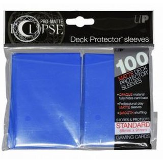UP - Standard Sleeves - PRO-Matte Eclipse - Pacific Blue (100 Sleeves)