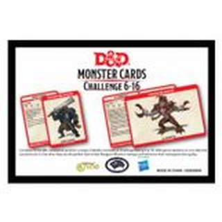 D&D Monster Card Deck Levels 6-16 (74 Cards) - EN