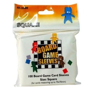 Board Game Sleeves - Square (70x70mm)