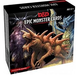 D&D Monster Cards - Epic Monsters (77 cards) - EN