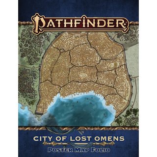 Pathfinder Lost Omens: City of Lost Omens Poster Map Folio (P2)