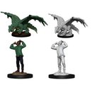 D&D Nolzurs Marvelous Miniatures - Green Dragon Wyrmling...