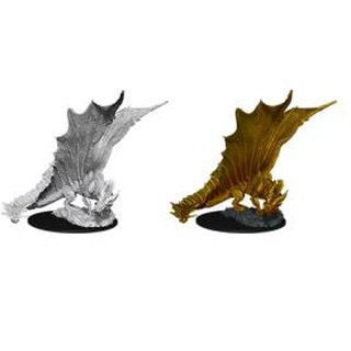 D&D Nolzurs Marvelous Miniatures - Young Gold Dragon