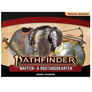 Pathfinder 2 - Waffen- und Rüstungskarten
