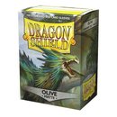 Dragon Shield Matte -  Olive (100 Sleeves)