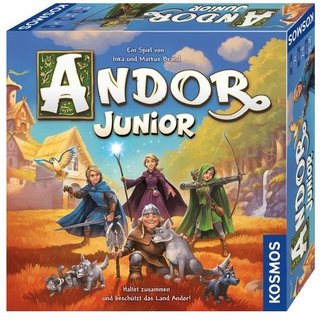 Die Legenden von Andor: Andor Junior + Extra Heldentafel