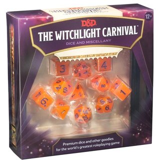 D&D The Witchlight Carnival - Dice & Miscellany Set