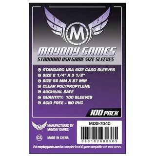 Purple Label Standard USA Game Size Sleeves(100) 56x87mm