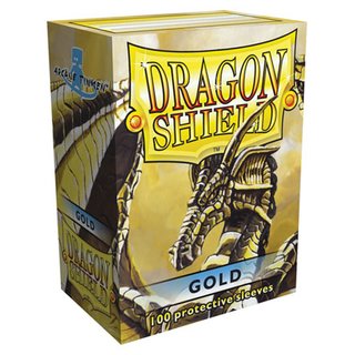 Dragon Shield Gold Sleeves (100)