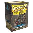 Dragon Shield Brown Sleeves (100)
