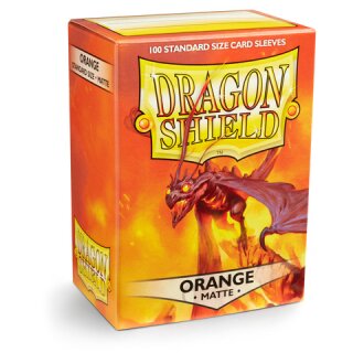 DS100 - Matte Sleeves - Orange