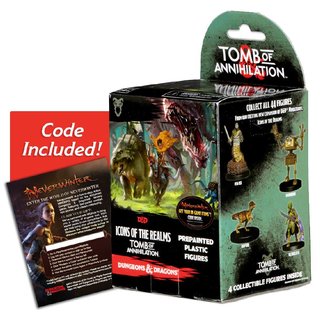 Dungeons & Dragons Fantasy Miniatures: Icons of the Realms Set 7 Tomb of Annihilation Booster
