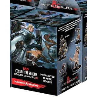Dungeons & Dragons Fantasy Miniatures: Icons of the Realms Monster Menagerie III  - Standard Booster
