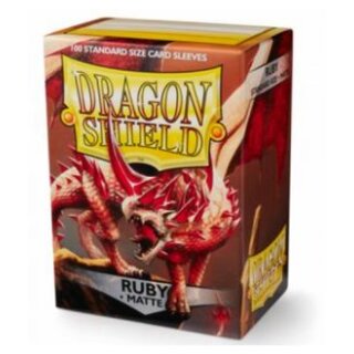 DS100 - Matte Sleeves - Ruby