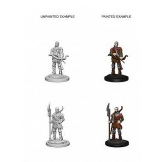 Pathfinder Deep Cuts Unpainted Miniatures - Town Guards