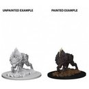 Pathfinder Deep Cuts Unpainted Miniatures - Dire Wolf