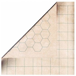 Chessex Reversible Megamat™ (1,5" [3,8cm] Squares & 1,5" [3,8cm] Hexes)