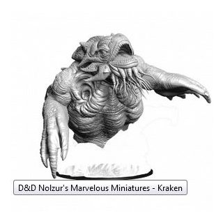 D&D Nolzurs Marvelous Miniatures - Kraken