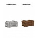 WizKids Deep Cuts Unpainted Miniatures - Crates