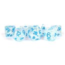 16mm Resin Flash Dice Poly Dice Set: Clear with Light...