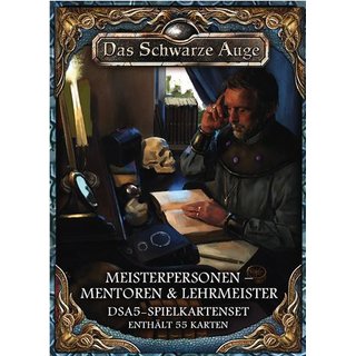 DSA5-Spielkartenset Av. Meisterp. 2 - Mentoren & Lehrmeister
