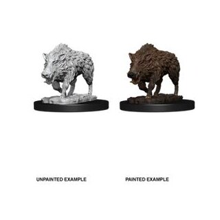 WizKids Deep Cuts Unpainted Miniatures - Wild Boar