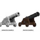 WizKids Deep Cuts Unpainted Miniatures - Cannons