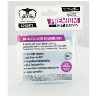 Ultimate Guard: Premium Soft Sleeves Square (50) 73x73