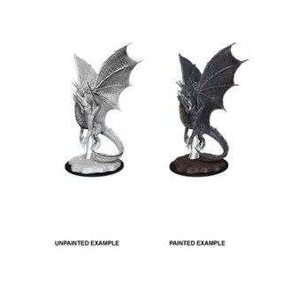 D&D Nolzurs Marvelous Miniatures - Young Silver Dragon