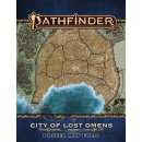 Pathfinder Lost Omens: City of Lost Omens Poster Map...
