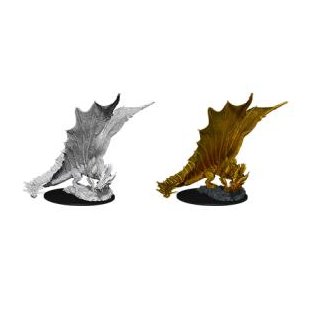D&D Nolzurs Marvelous Miniatures - Young Gold Dragon