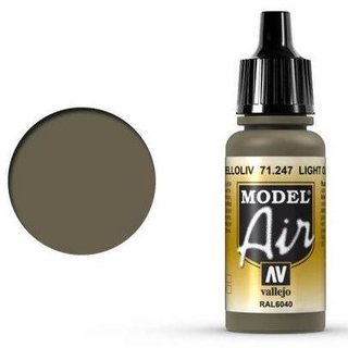 Vallejo Model Air: 71247 Helloliv (RAL6040) 17 ml