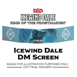 "Icewind Dale: Rime of the Frostmaiden" - DM Screen