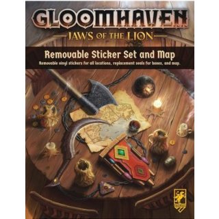 Gloomhaven - Removable Sticker Set:Jaws of the Lion