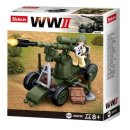 WWII - Mini-Bauset Geschütz (77 Teile)[M38-B0678C]