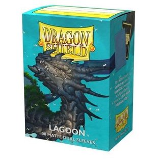 Dragon Shield Dual Matte Sleeves - Lagoon Saras (100 Sleeves)