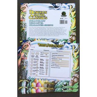 DCC RPG 0-Level Scratch Off Character Sheets