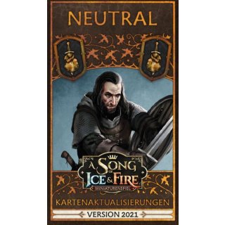 A Song of Ice & Fire - Neutral Kartenaktualisierungen