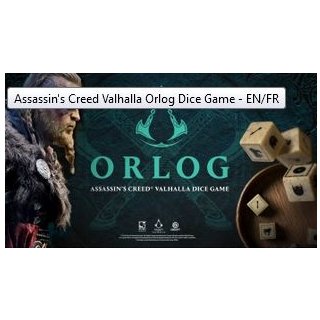 Assassins Creed Valhalla Orlog Dice Game - EN