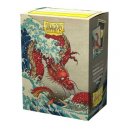 Dragon Shield Brushed Art Sleeves - The Great Wave (100...