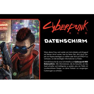 Cyberpunk RED Datenschirm
