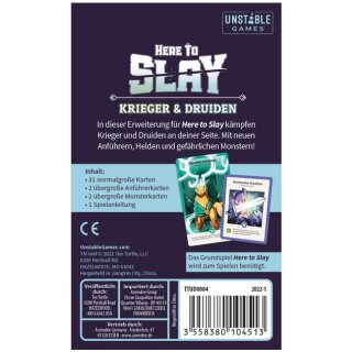 Here to Slay – Krieger & Druiden