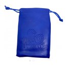Würfelbeutel: PU-Leather-Bag Blue