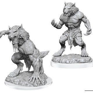 Critical Role Unpainted Miniatures: Fey Werewolves