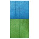Megamat® 1” Reversible Blue-Green Squares...