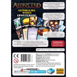 Aeons End - Gefährliches Wissen Erweiterung (Frosted Games) dt