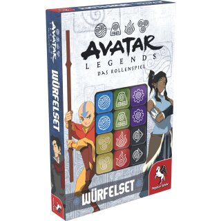 Avatar Legends – Das Rollenspiel: Würfelset    (Nachdruck Dezember 2024)