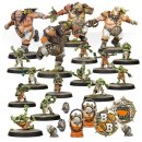 Blood Bowl Ogre Team - Fire Mountain Gut Busters